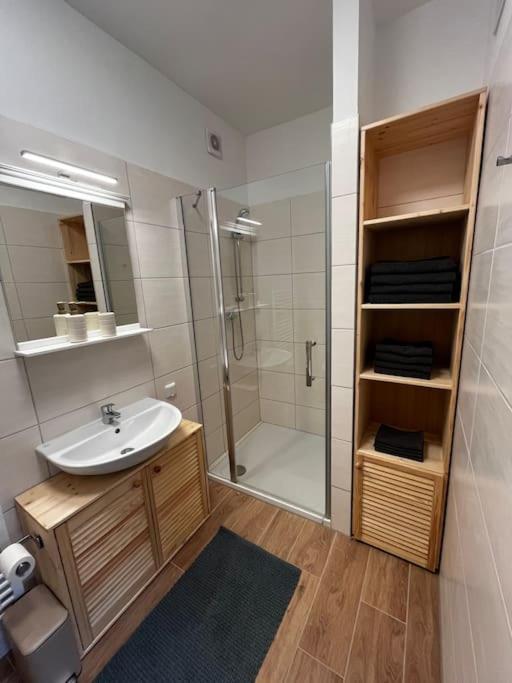 Ferienwohnung Zur Parthe Grimma Esterno foto