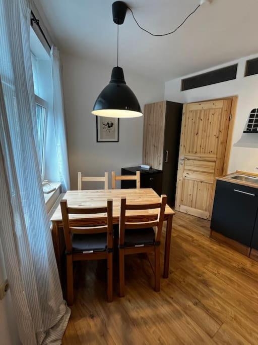 Ferienwohnung Zur Parthe Grimma Esterno foto